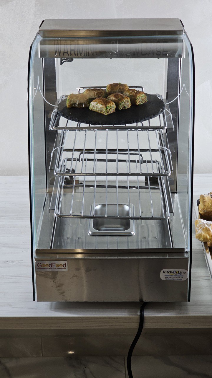 Теплова вітрина GoodFood WS100 STEEL